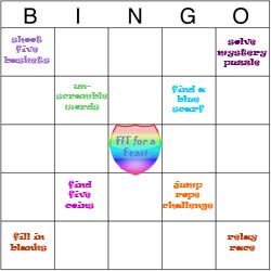 bingo treasure hunt