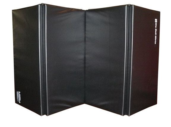 black gymnastics and martial arts mats