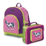 Horse Pocket Lunchbox and Backpack